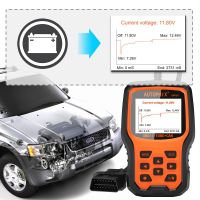 Autophix OM129 OBD2 Engine Code Reader Automotive Scanner Battery Tester Clear Error Code OBD 2 Diagnostic Tool Free Update