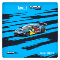 Tarmac Works 1/64 HOBBY64 Ferrari 488 GT3 DTM 2021 Monza Race 1 Winner Liam Lawson T64-072-21DTM30