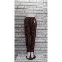 Checkered Motif Womens Pencil Pants