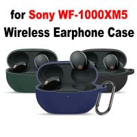 Shockproof Wireless Earbuds Case Soft Silicone Bluetooth Earphone Protector Fashion Colorful Headphone Cover for Sony WF-1000XM5