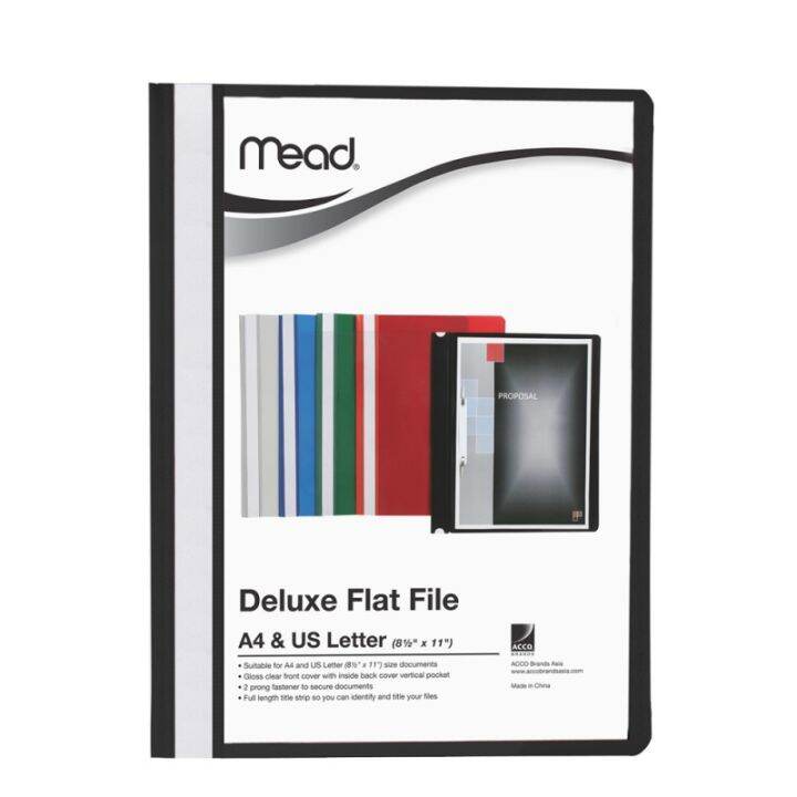 MEAD Deluxe Flat Files/ A4 US Letter flat files / A4 Folder, A4 Holder