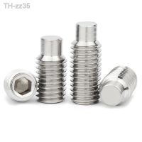 DIN915 M2.5 M3 M4 M5 M6 M8 M10 M12M16 304 Stainless Steel Allen Hexagon Socket Convex End Grub Headless Bolt Dog Point Set Screw