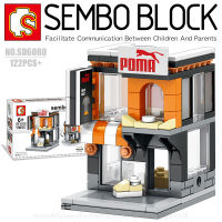 บล็อกตัวต่อร้านค้า SEMBO BLOCK SD6080 จำนวน 122 ชิ้น