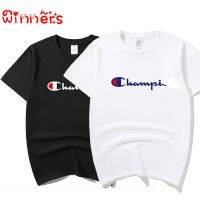 Winners INS เสื้อยืดแขนสั้นสำหรับผู้ชายผู้หญิง