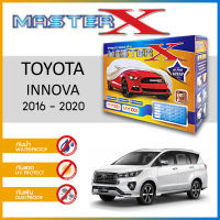 ผ้าคลุมรถ TOYOTA INNOVA 2016-2020 ตรงรุ่น กล่อง MASTER-X ผ้า HI-PVC อย่างดีหนาพิเศษ ป้องกันแดด ป้องกันฝน ป้องกันฝุ่น