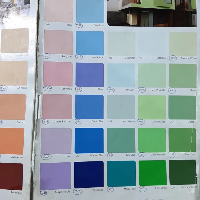 ( COD ) cat tembok Vinilex 5KG Khusus gojek Hemat Lazada Indonesia