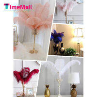 2023 100pcs Ostrich Feather Ornament 15-20cm DIY Natural Home Wedding Party Decoration