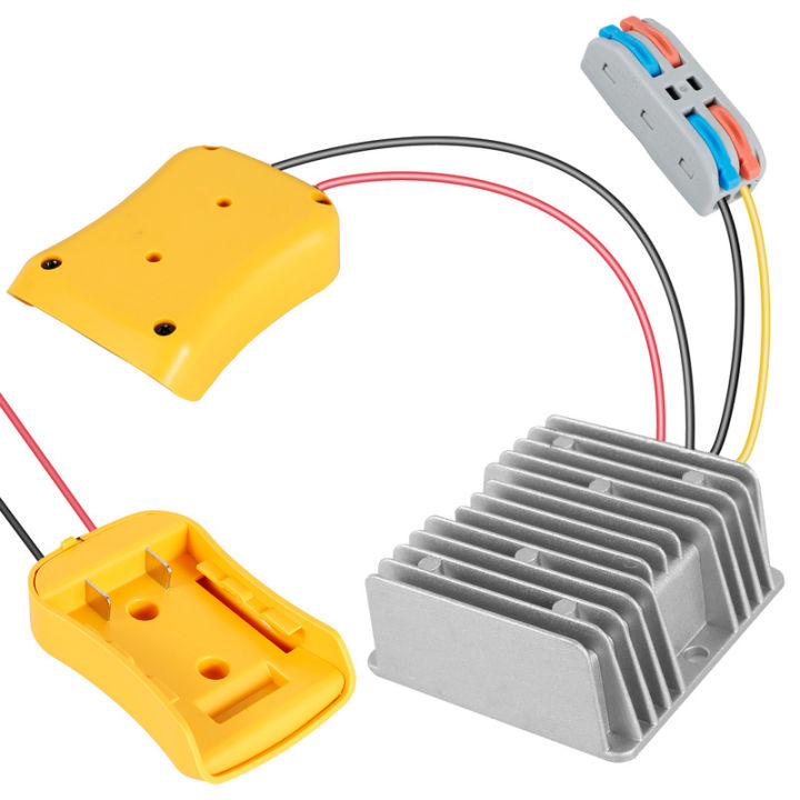 dagafga-ตัวแปลงขาลง20v-ถึง12v-ใช้ได้กับ-dcb203-dcb204-dcb206เรกูเลเตอร์เครื่องแปลงไฟที่เสถียรตัวแปลงขาลงตัวแปลงขาลง20v-ถึง12v