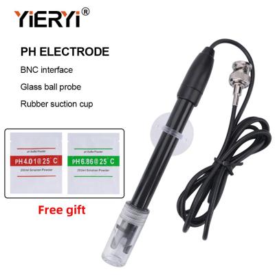 yieryi ph Replacement Probe Aquarium Hydroponic Laboratory Electrode ph Meter Potential Test BNC Q9 Connector