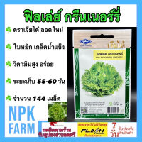 ผักซอง เจียไต๋ ผักกาดหอม ฟิลเล่ย์ กรีนเนอร์รี่ จำนวน 144 เมล็ด/ซอง  ผักสลัด ลอตใหม่ งอกดี ใบเป็นฝอยหยิก เกล็ดน้ำแข็ง ระยะเก็บเกี่ยว 55 วัน