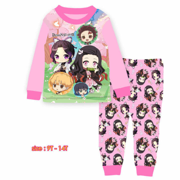 #80388 Cuddleme Girl Demon Slayer pyjamas / Demon Slayer Sleepwear ...