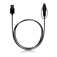 Monocozzi Electron Duoplug Micro USB Cable with Lightning connector