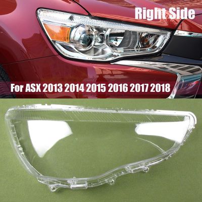 1 Piece Car Headlight Lens Cover Headlight Lampshade Shell Head Light Shell Cover for Mitsubishi ASX 2013-2018 Left