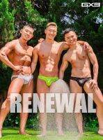 GX3 / summer water swimming series was the semi-permeable COLOR bikini men sexy swimwear 1 pack