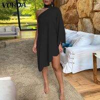 【HOT】₪❈ Asymmetric 2023 Dresses Beach Sundress Robe