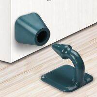 Silicone Door Stopper Self Adheisve Door Wall Buffer Practical Floor Protector Non-Pouch Anti-bump Door Holder Decorative Door Stops