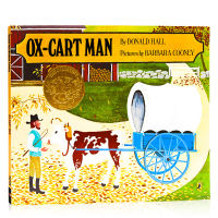 English original genuine ox cart man caddick Gold Award picture book paperback shows the pastoral life of New England residents, mother-in-law flower and painter Barbara Cooney, Barbara Cooney