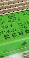 FUSE 3.15A 250V National T3.15A ฟิวซ์ญี่ปุ่นสโลวโบว ขาดช้า ฟิวซ์3.15Amp หลอดแก้ว20มิล (แพ็คละ10ตัวและแพ็คละ20ตัว)