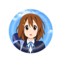 # อะนิเมะรอบๆสาวโทนสีอ่อน k-on！ ป้ายเข็มกลัดสองมิติ 58MM ป้ายเหล็ก