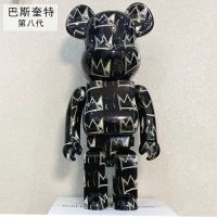 400% 28เซนติเมตร Bearbrick อาคารบล็อกหมีดึงดูดความมั่งคั่งเทพเจ้าแห่งความมั่งคั่งอาคารบล็อกหมีความรุนแรงหมีมือรุ่นตุ๊กตา