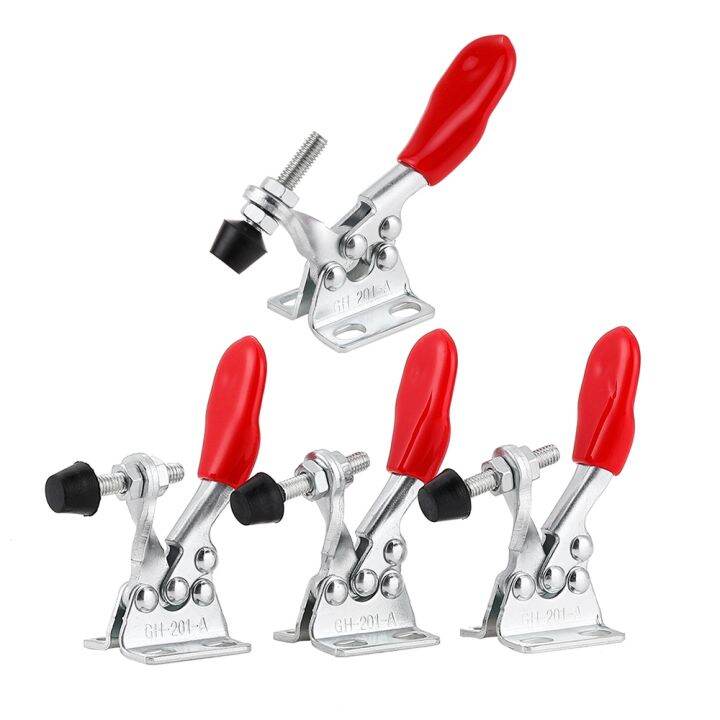 2-4-buah-horizontal-toggle-clamp-quick-release-toggle-clamp-set-gh-201a-woodworking-fix-clip-tool-untuk-pertukangan-hand-tools