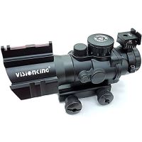 DAR ไฟฉายคาดหัว กล้องสโคป กล้องเล็ง visionking4x32#กล้องสโคป + ฟรีระดับน้ำ+ ไฟฉายคาดหัวค่ะ ของแท้100%