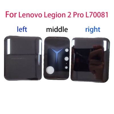 Back Glass Rear Cover For Lenovo Legion 2 Pro L70081 Battery Door Housing case back cover camera glass For Legion Cooling Fan Replacement Parts