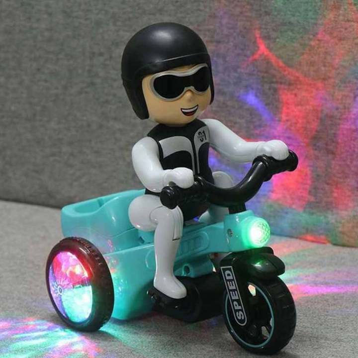 tricycle-amp-doll-led-light-music-sound-toddler-kids-toy-kids-cartoon-stunt-music-universal-spinning-three-wheel-electric-car-toy-stunt-action-desktop-decor-ornaments-free-standing-miniature-finger-th