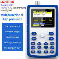 ออสซิลโลสโคปแบบดิจิตอล FNIRSI-1C15 500อัตราการสุ่มตัวอย่างมิลลิเซคอน/วินาทีแบนด์วิดท์110MHz คลื่นสี่เหลี่ยม Oscilloscope Handheld Frequency Converter