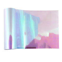 Chameleon ไฟหน้าไฟท้ายเปลี่ยนสีฟิล์มโปร่งใส Tint ไวนิล Wrap Sticker120X30cm Light Film รถอุปกรณ์เสริม