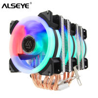 ALSEYE ST-90 CPU Cooler 6 Heat with RGB 4pin CPU Fan High Quality CPU Cooling New Arrival support LGA775115X120013662011