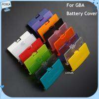 FCOCA 6 Pcs พลาสติกทำจากพลาสติก ฝาปิดแบตเตอรี่ ตำแหน่งรูที่แม่นยำ พอดีอย่างสมบูรณ์แบบ เคสคอนโซลเกม ของใหม่ แข็งแรงและทนทาน ฝาหลังเกมคอนโซล สำหรับ เกมบอยแอดวานซ์ เกมเกมต่างๆ