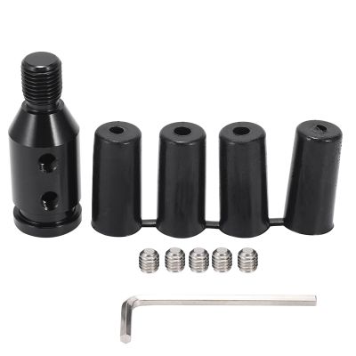 Universal Aluminum Shift Knob Adapter For Non Threaded Shifters 12X1.25Mm,Car Accessories