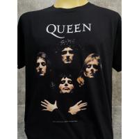 【s-5xl】ผ้าฝ้าย 100%เสื้อยืดฤดูร้อนcalเสื้อวงนำเข้า Queen Bohemian Rhapsody Judas Priest Heavy Metal Kiss Iron Maiden Deep Purple Black Sabb