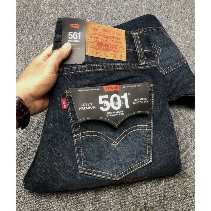 Quần Jeans Levis 501 Ống Suông Made In Cambodia S14 
