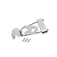 Trapeze Tailpiece 6 Gitar Senar R สำหรับ Archtop ส่วนสะพานกีตาร์เบสแจ๊ส