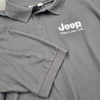 Mens Black Jeep Polo T-shirt | Size Extra Large