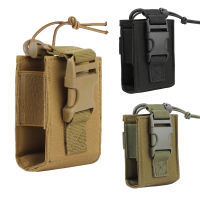 Feito Walkie Tal/kie Intercom Storage Bag Outdoor Radio Molle Storage Bag Protective Case Accessory Bag