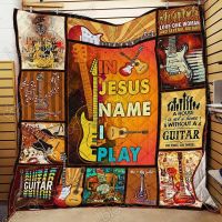 In Play Guitar 3D    flannel blanket    flannel blanket