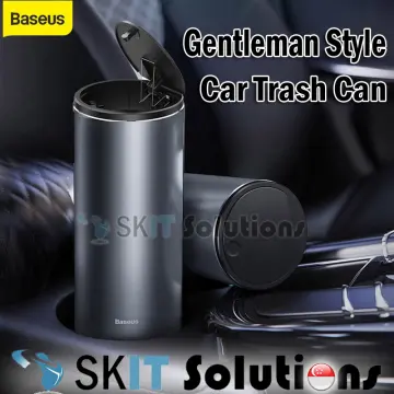 Baseus Gentleman Style Vehicle-Mounted Trash Can Mini Car Rubbish Bin