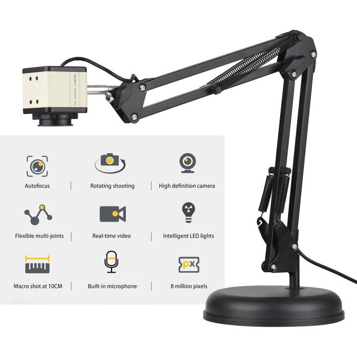 2 In 1 Document Scanner Camera & Webcam พร้อมโฟกัสอัตโนมัติ8 Mega-Pixel ...