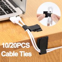 Self Adhesive Cable Ties Nylon Fastening Organizer Cord Data Line Holder Pastable DIY Creative Hooks Straps Desk Management