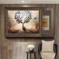 Decorative Painting of Electric Meter Box Hanging Picture Retro Iron-free Electric Switch Box European Style Mural