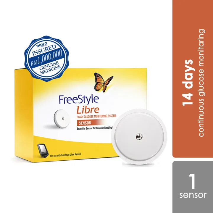 Abbott Freestyle Libre Continuous Glucose Monitoring Sensor 14 Days Exp Date 01 23 Lazada