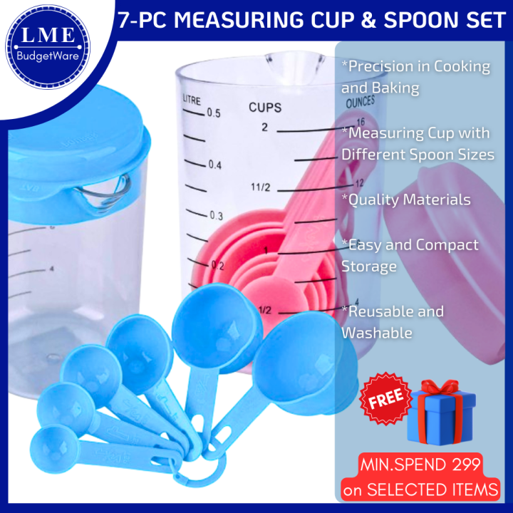 ATB 2 PC Coffee Measurer Cup Scoop Measuring Spoon Set Stainless Steel Tea Cook 1 oz