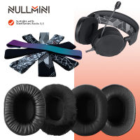 NullMini เปลี่ยนหูฟังสำหรับ SteelSeries Arctis 5 3หูฟังข้นกำมะหยี่แขนหน่วยความจำโฟมหูฟัง Earmuff