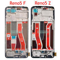 6.43 TFT (ไม่มีลายนิ้วมือ) จอแสดงผล LCD Touch Panel Digitizer สำหรับ Reno5 Z 5Z Reno5 F 5F Lcd CPH2217 CPH2211