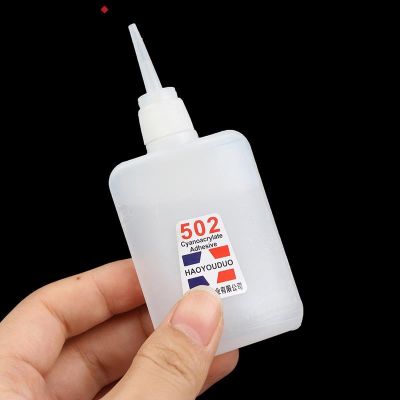 40ml Quick-drying Super Glue 502 Instant Adhesive Crafts Shoes Paper Wood Plastic Fast Repairing Adhesion