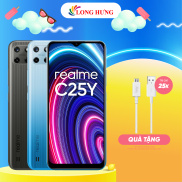 Điện thoại Realme C25Y- Hàng chính hãng - Màn hình 6.5 inch lớn