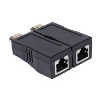 1คู่4K 1080P 3D HDMI ต่อ RJ45ตัวขยายสายเคเบิลเครือข่าย5e แมว/6เครือข่ายอีเธอร์เน็ตอะแดปเตอร์สำหรับอะแดปเตอร์ HDTV GT